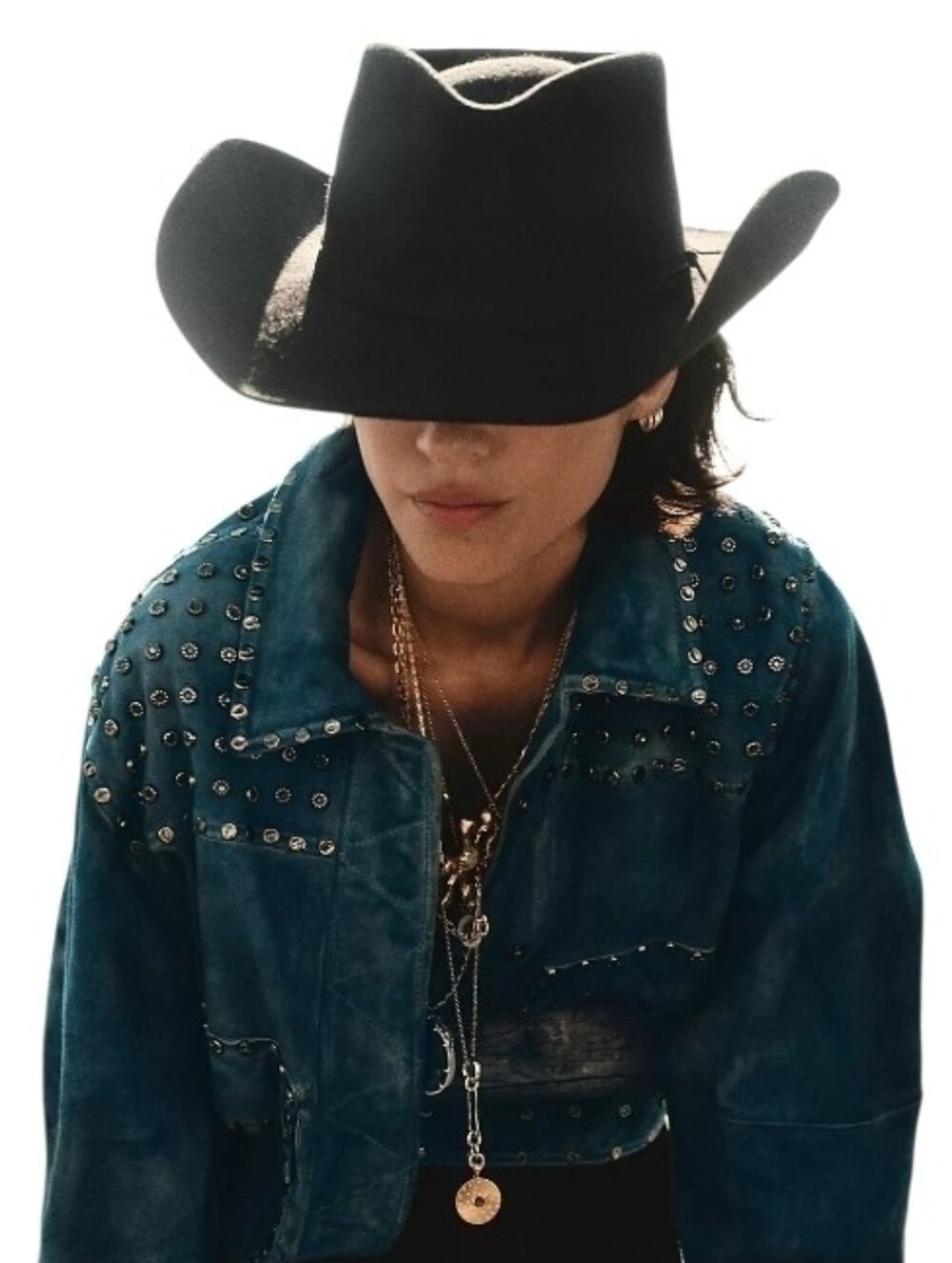 Wyeth Purple Walk The Line Cowboy Hat Structured 100% Wool